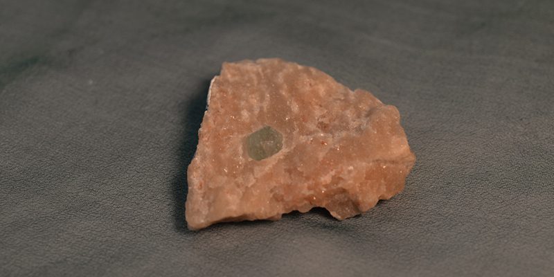 Boracit als Lüneburger Diamant © Museum Lüneburg