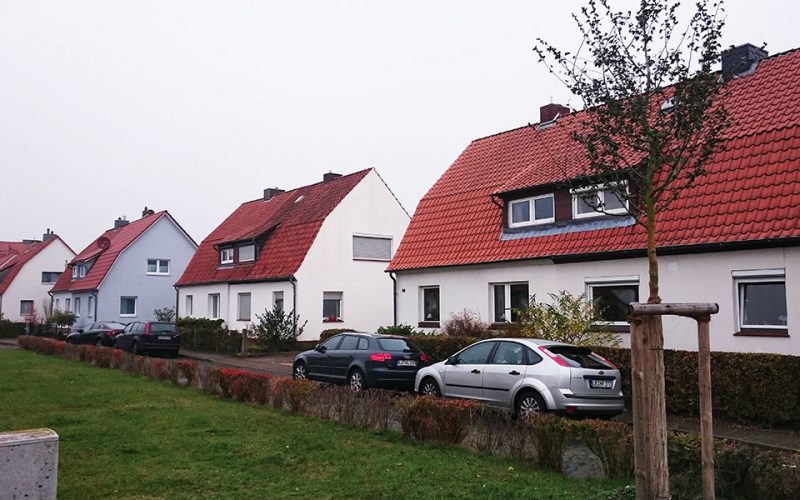 Idyllische Doppelhäuser in der Ernst-Braune-Straße © Ruhkopf/Götz