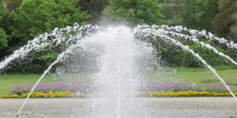 Springbrunnen im Kurpark © Grosser